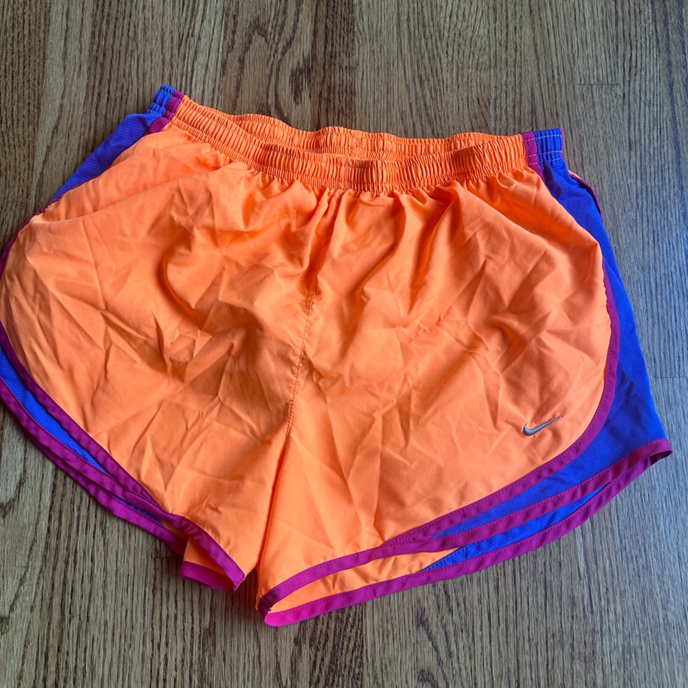 Nike Bright Orange Dri-FIT Shorts